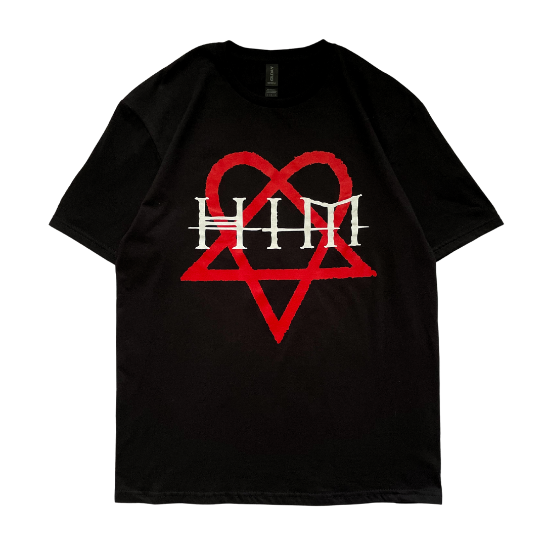 HIM Red Heartgram Logo T-Shirt