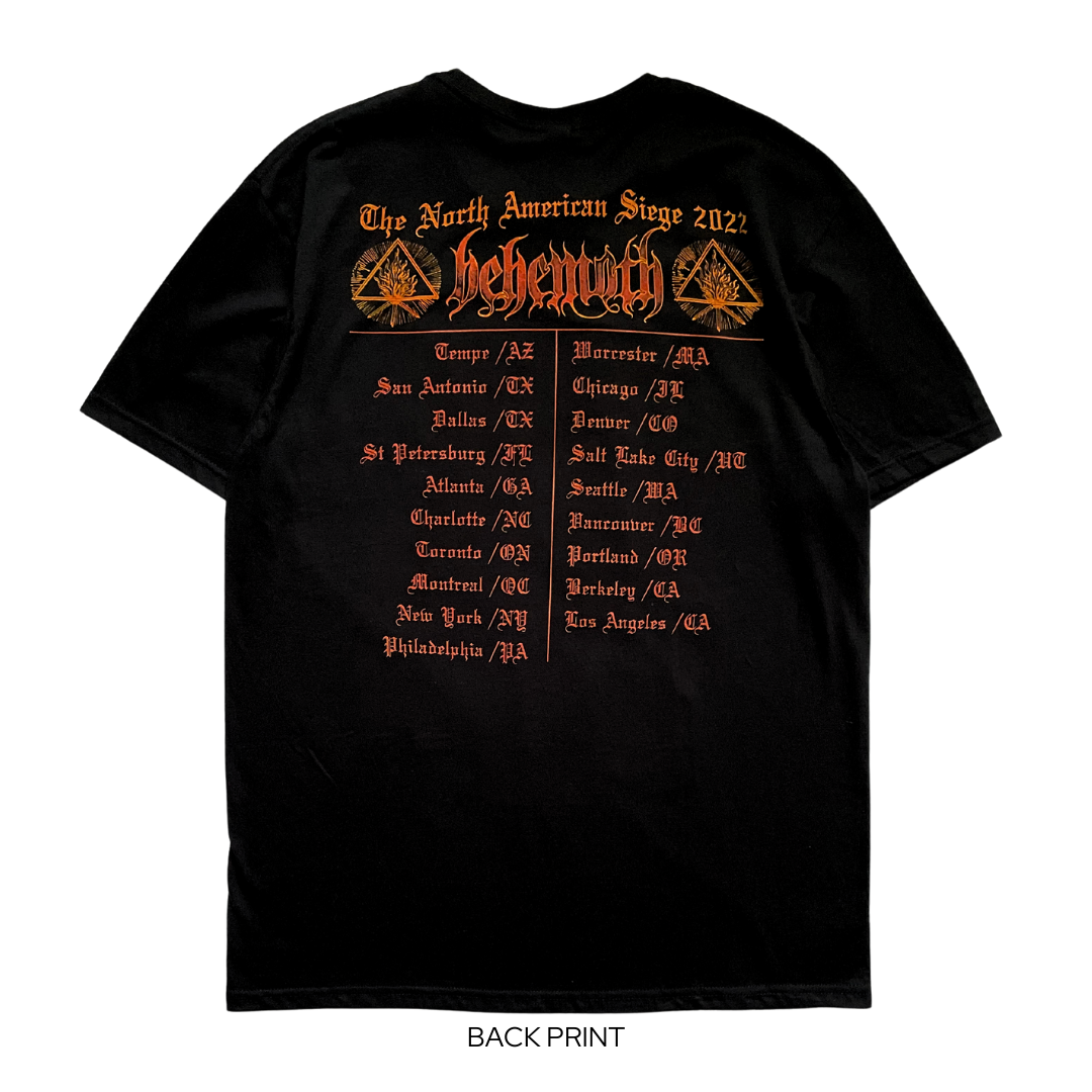 Behemoth North American Siege '22 T-Shirt