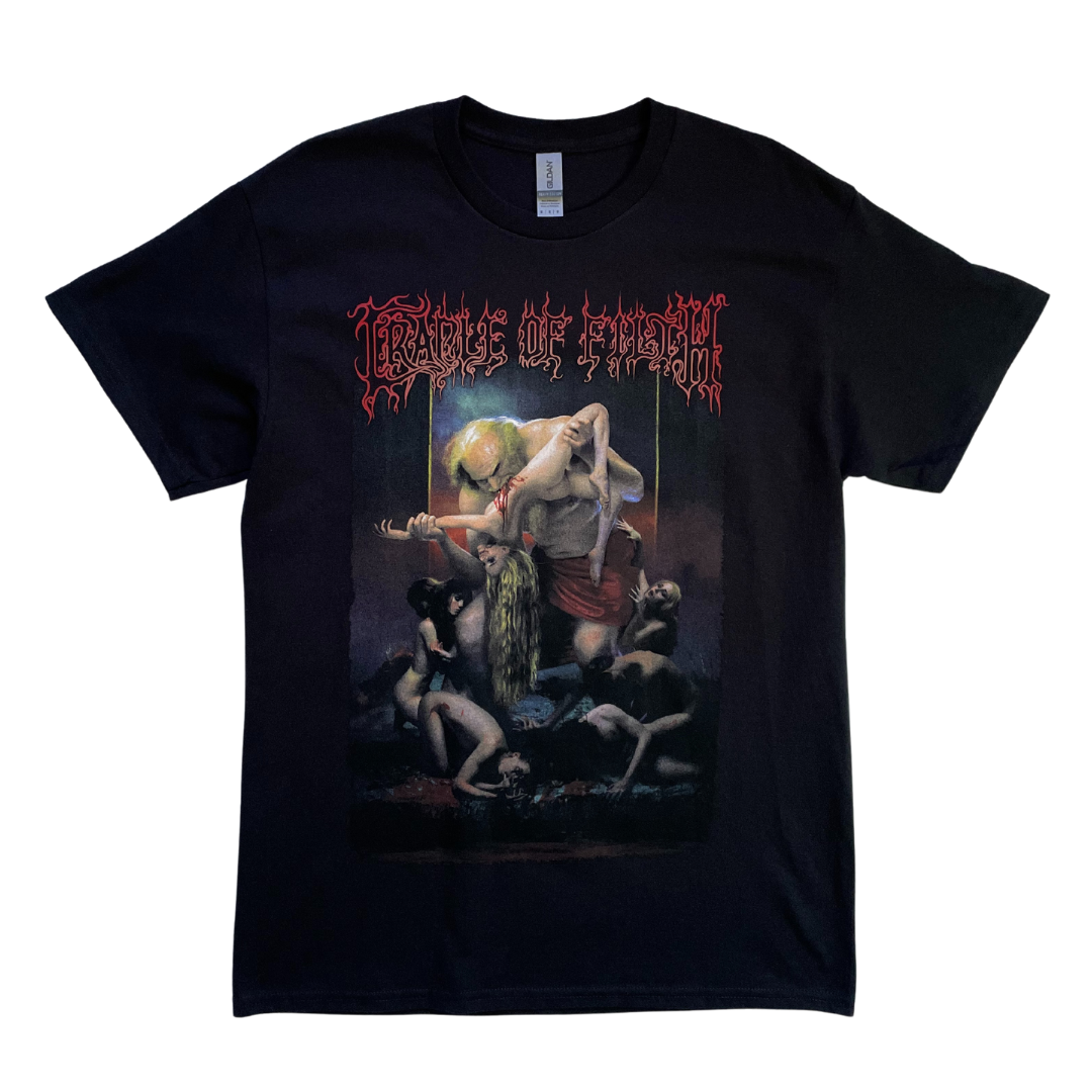 Cradle Of Filth Band T-Shirt Black Existence Is Futile