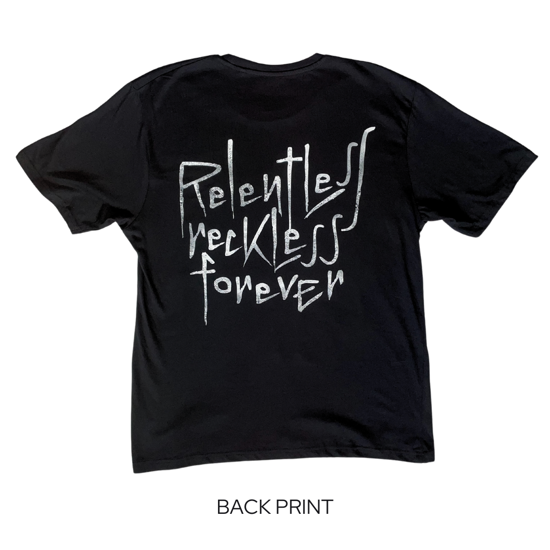 Children Of Bodom T-Shirt Back Print Relentless Reckless Forever
