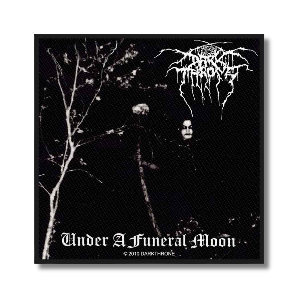 Darkthrone Woven Patch - Under A Funeral Moon