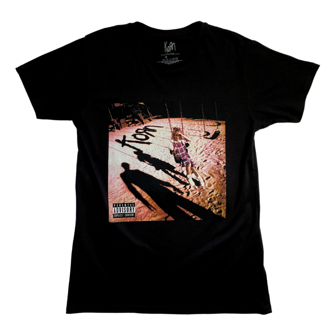 Korn Black Band Tee - Self Titled Album Cover