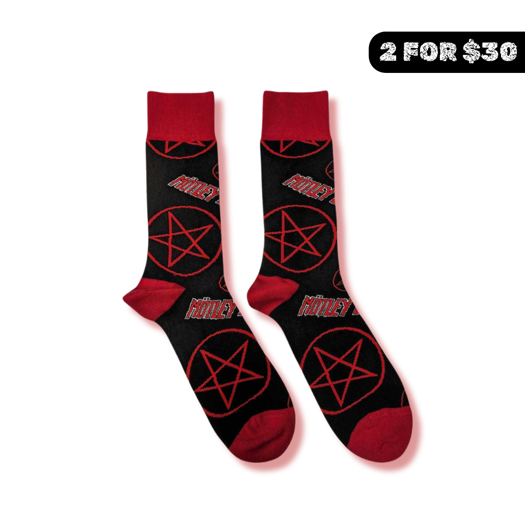 Mötley Crüe Socks