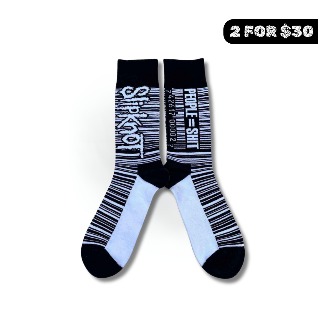 Slipknot Socks - People = Shit