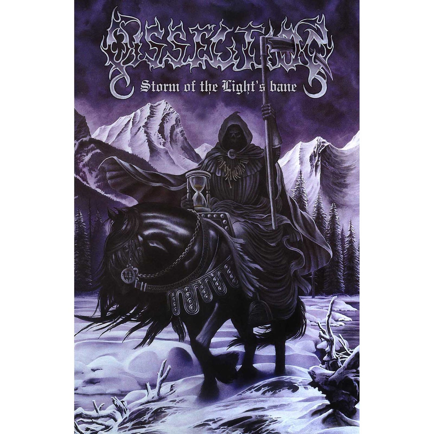 Dissection Textile Poster - Storm Of The Light's Bane