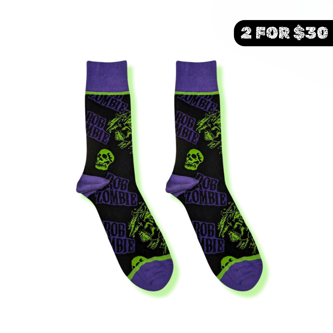 Rob Zombie Socks