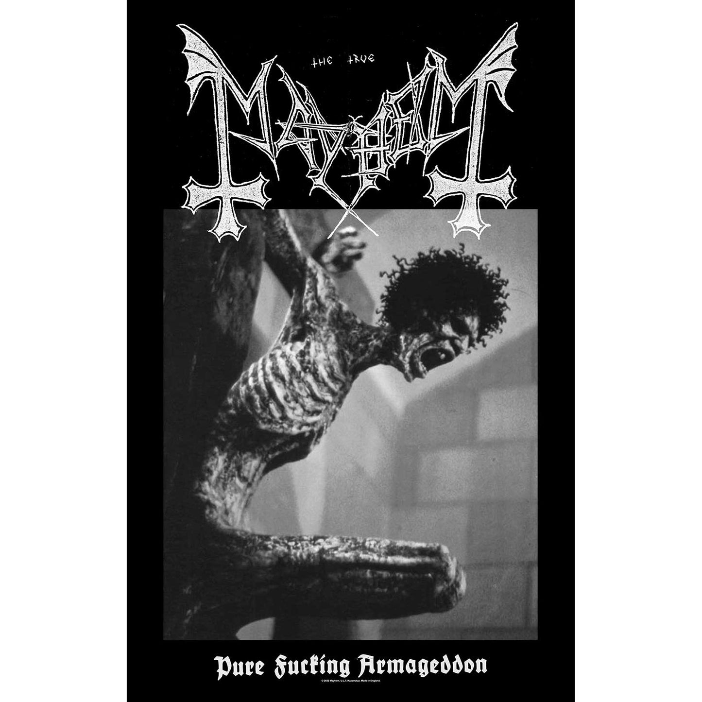 Mayhem Textile Poster - Pure Fucking Armageddon