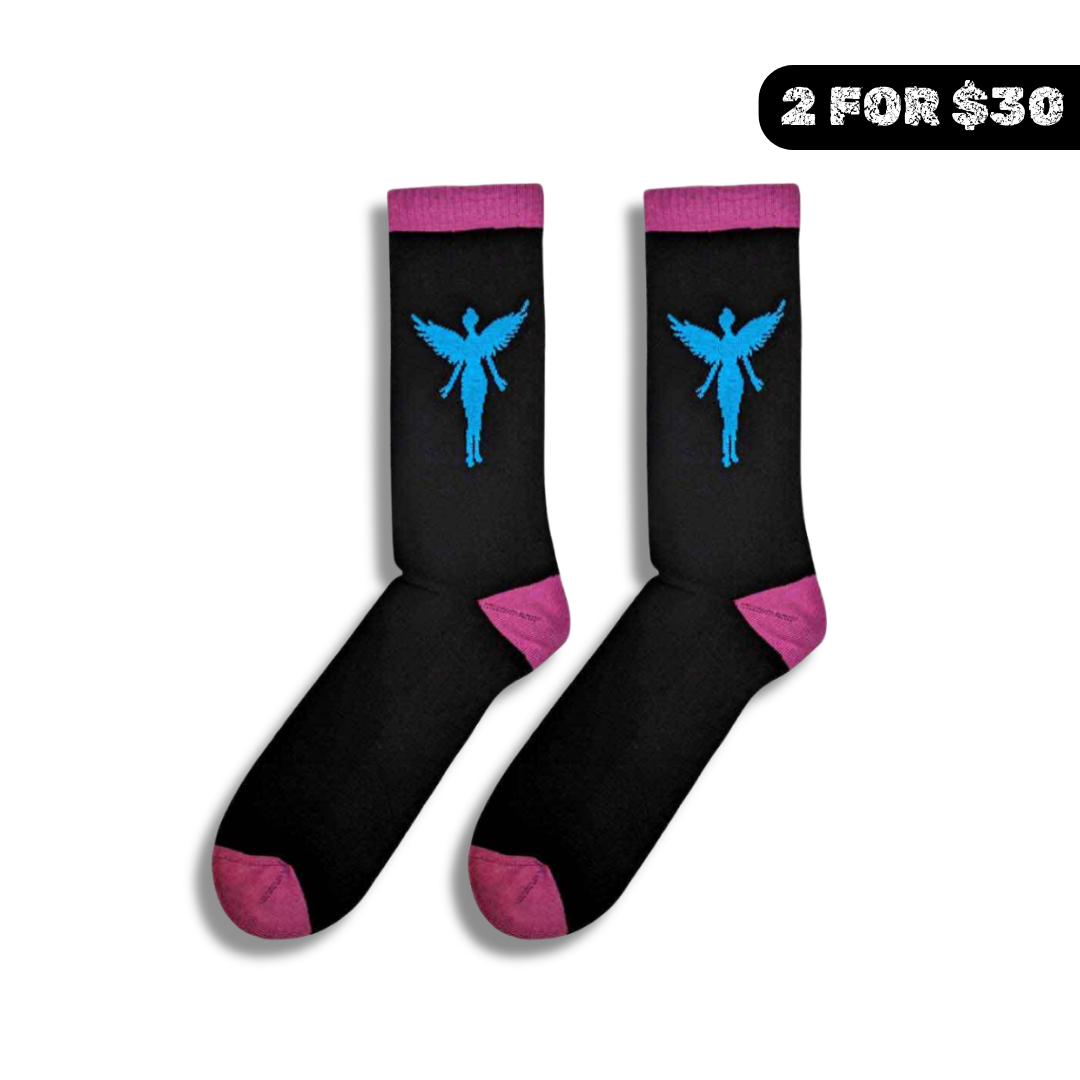 Nirvana In Utero Socks