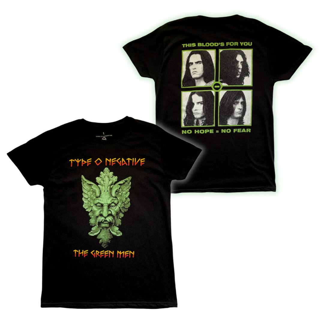 Type O Negative T-Shirt: Green Man